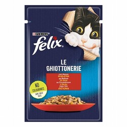 Felix - Felix Pouch Sığır Etli Yetişkin Kedi Konservesi 12 Adet 85 Gr 