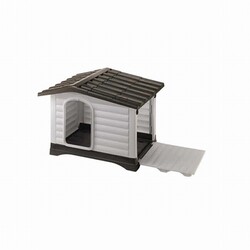 Ferplast - Ferplast Dog Villa 70 Plastik Köpek Kulübesi 73x59x53 Cm 