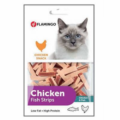 Flamingo Chicken Tavuklu ve Balıklı Sandviç Kedi Ödülü 85 Gr 