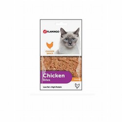 Flamingo - Flamingo Chicken Bites Tavuk Parçaları Kedi Ödülü 85 Gr 