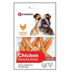 Flamingo - Flamingo Chicken Tavuk Eti Sargılı Munchy Köpek Ödülü 85 Gr 