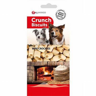 Flamingo Crunch Mini Crockies Köpek Ödül Bisküvisi 500 Gr 