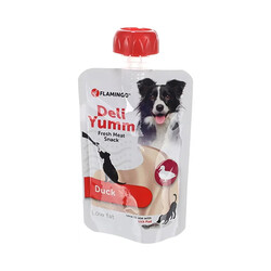 Flamingo - Flamingo Deli Yumm Taze Tavuk Etli Krema Köpek Ödül Maması 90 Gr 