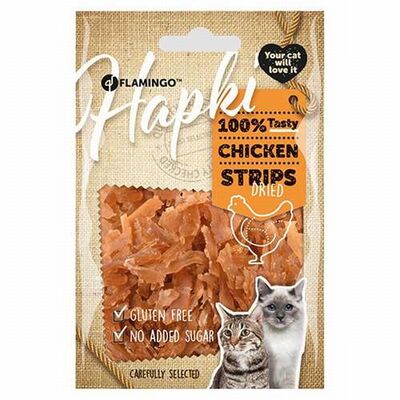 Flamingo Hapki Tavuklu Şerit Kedi Ödülü 50 Gr 