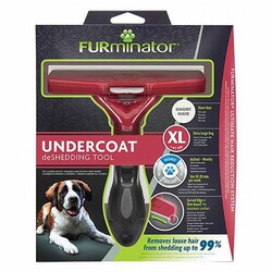Furminator - Furminator Short Hair Kısa Tüylü Köpek Tarağı XL 