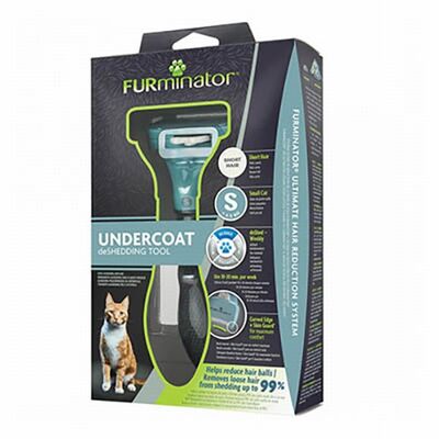 Furminator Short Hair Kısa Tüylü Kedi Tarağı Small 