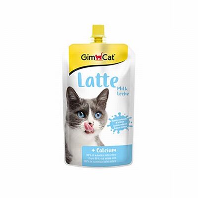 Gimcat Milk Latte Calcium Kedi Sütü 200 Ml 