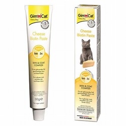 GimCat - GimCat Cheese Paste Peynirli ve Biotinli Kedi Macunu 50 Gr 