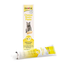 GimCat - GimCat Cheese Paste Peynirli ve Biotinli Kedi Macunu 100 Gr 