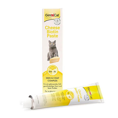 GimCat Cheese Paste Peynirli ve Biotinli Kedi Macunu 100 Gr 