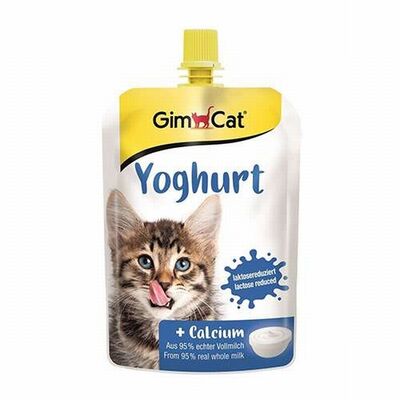 GimCat Kalsiyumlu Kedi Ödül Yoğurdu 150 Gr 