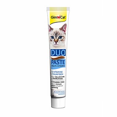 GimCat Multivitamin Duo Paste Ton Balıklı Kedi Macunu 50 Gr 