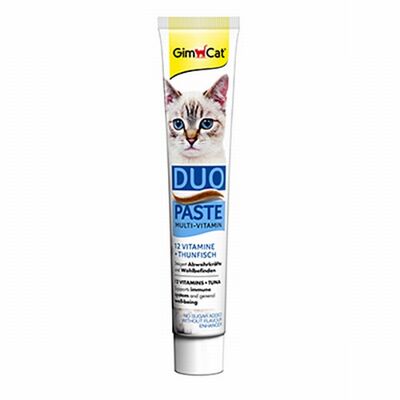 GimCat Multivitamin Duo Paste Ton Balıklı Kedi Macunu 50 Gr 