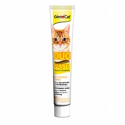 GimCat Multivitamin Duo Paste Peynirli Kedi Macunu 50gr - Thumbnail