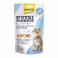 GimCat - GimCat Nutripockets Junior Mix Yavru Kedi Ödülü 60 Gr 