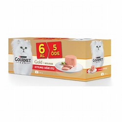 Gourmet Gold - Gourmet Gold Kıyılmış Sığır Etli Yetişkin Kedi Konservesi 6 Al 5 Öde 