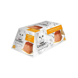 Gourmet Revelations - Gourmet Revelations Tavuklu Yetişkin Kedi Konservesi 2x57 Gr 