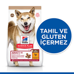 Hill’s SCIENCE PLAN Adult Medium No Grain Chicken Orta Irk Tavuklu Tahılsız Yetişkin Köpek Maması 2,5 Kg - Thumbnail