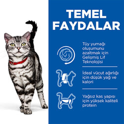 Hill’s SCIENCE PLAN Hairball İndoor Cat Tüy Yumağı Önleyici Tavuklu Yetişkin Kedi Maması 1,5 Kg - Thumbnail