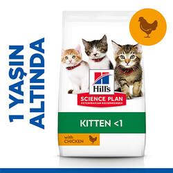 Hill's Science Plan - Hill’s SCIENCE PLAN Kitten Tavuklu Yavru Kedi Maması 1,5 Kg 