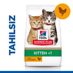 Hill's Science Plan - Hill’s SCIENCE PLAN No Grain Tavuklu Tahılsız Yavru Kedi Maması 1,5 Kg 