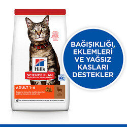 Hill’s SCIENCE PLAN Optimal Care Lamb Kuzulu Yetişkin Kedi Maması 10 Kg - Thumbnail