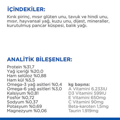 Hill’s SCIENCE PLAN Optimal Care Lamb Kuzulu Yetişkin Kedi Maması 10 Kg 