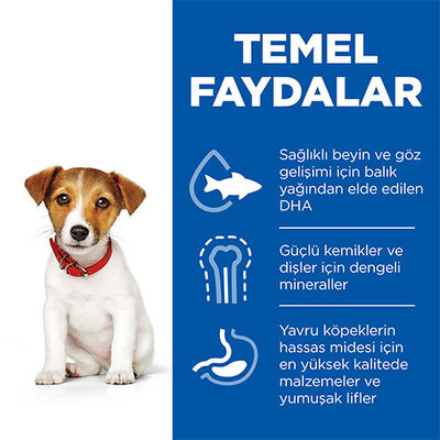 Hill’s SCIENCE PLAN Puppy Small & Mini Chicken Küçük Irk Tavuklu Yavru Köpek Maması 3 Kg 