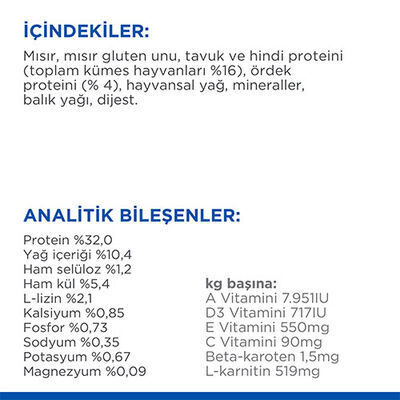 Hill’s SCIENCE PLAN Sterilised Ördekli Kısırlaştırılmış Kedi Maması 10 Kg 