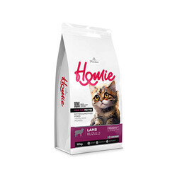 Homie - Homie Mother & Baby Anne ve Bebek Kediler İçin Kuzulu Kedi Maması 12 Kg 