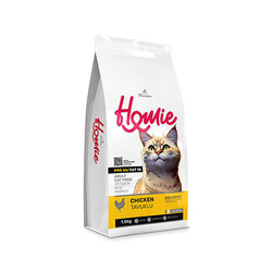 Homie - Homie Tavuklu Düşük Tahıllı Yetişkin Kedi Maması 1,5 Kg 