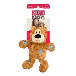 Kong - Kong Knots Ayı Peluş Köpek Oyuncağı M-L 26 Cm