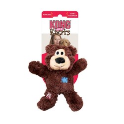 Kong - Kong Knots Ayı Peluş Köpek Oyuncağı S-M 19 Cm