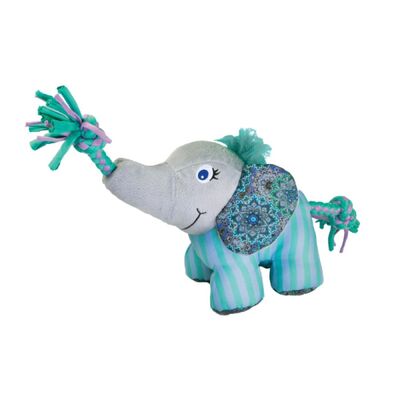 Kong Knots Carnival Elephant Fil Peluş Köpek Oyuncağı M-L