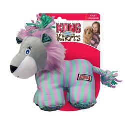 Kong - Kong Knots Carnival Lion Aslan Peluş Köpek Oyuncağı S-M