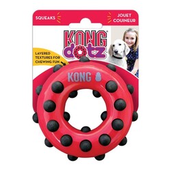 Kong - Kong Dotz Kauçuk Halka Köpek Oyuncağı 9,5 Cm Small