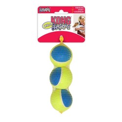 Kong - Kong Squekair Ultra Top Köpek Oyuncağı 3'lü 6,5 Cm