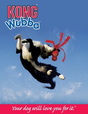 Kong Wubba Sesli Kumaş Köpek Oyuncağı XL 43 Cm
