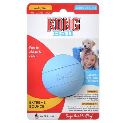 Kong Delikli Top Yavru Köpek Oyuncağı Small 6,5 Cm