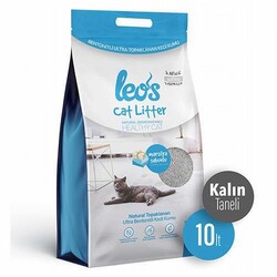 Leos - Leos Cat Litter Marsilya Sabunlu Bentonit Kalın Taneli Kedi Kumu 10 Lt 