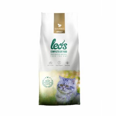 Leos Gurme Yetişkin Kedi Maması 10 Adet 1 Kg 