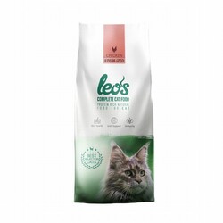 Leos - Leos Tavuklu Kısırlaştırılmış Kedi Maması 15 Kg 