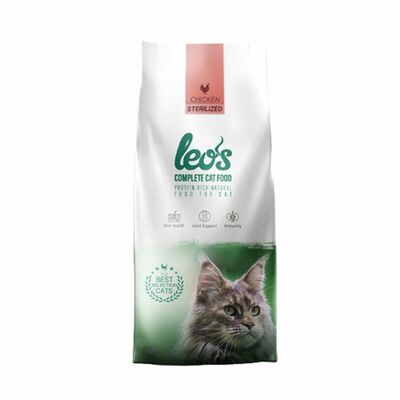 Leos Tavuklu Kısırlaştırılmış Kedi Maması 15 Kg 