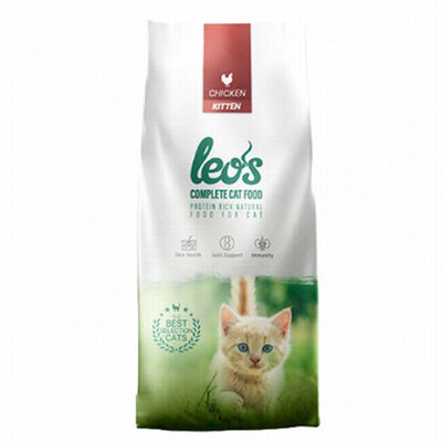 Leos Tavuklu Yavru Kedi Maması 15 Kg 