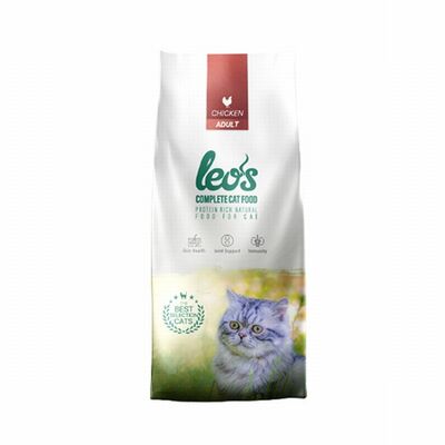 Leos Tavuklu Yetişkin Kedi Maması 10 Adet 1 Kg 