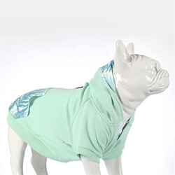 Lindodogs Mint Green Köpek Sweatshirt Beden 6 - Thumbnail