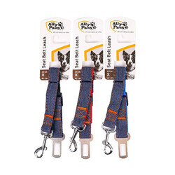 Ally Paws - M-Pets Araç İçi Köpek Emniyet Kemeri 2,5x40-60 Cm 