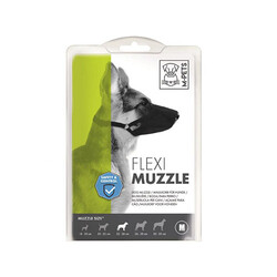 M-Pets - M-Pets Flexi Bez Köpek Ağızlığı Medium 1,5x22-26 Cm 