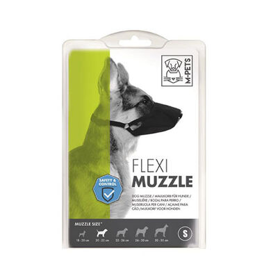 M-Pets Flexi Bez Köpek Ağızlığı Small 1,5x20-22 Cm 