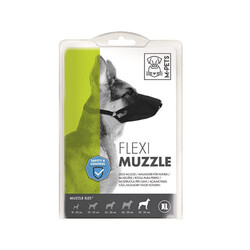 M-Pets - M-Pets Flexi Bez Köpek Ağızlığı XLarge 1,5x30-35 Cm 